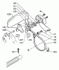 Echo CS-500VL - Chainsaw, S/N: 049001 - 999999 Ersatzteile Chain Brake