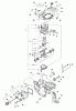 Echo CS-510 - Chainsaw, S/N: 04001001 - 04999999 Ersatzteile Engine, Short Block, Engine Cover