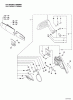 Echo CS-520 - Chainsaw, S/N: 07001001 - 07999999 Ersatzteile Chain Brake, Cutting Attachment  S/N: 07002930 - 07999999