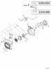 Echo CS-520 - Chainsaw, S/N: 07001001 - 07999999 Ersatzteile Ignition, Starter