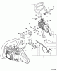 Echo CS-530 - Chainsaw, S/N: C02904001001 - C02904999999 Ersatzteile Chain Brake
