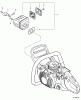 Echo CS-530 - Chainsaw, S/N: C02904001001 - C02904999999 Ersatzteile Exhaust