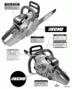 Echo CS-530 - Chainsaw, S/N: C02904001001 - C02904999999 Ersatzteile Labels