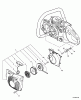 Echo CS-530 - Chainsaw, S/N: C02904001001 - C02904999999 Ersatzteile Starter