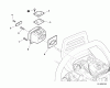 Echo CS-590 - Chainsaw, Ersatzteile Exhaust