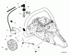 Echo CS-590 - Chainsaw, Ersatzteile Ignition