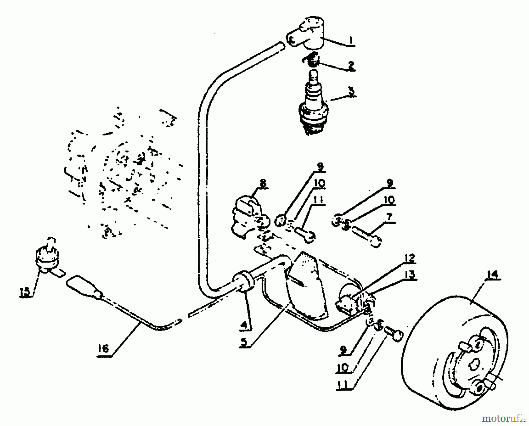 Echo Bläser / Sauger / Häcksler / Mulchgeräte PB-202 - Echo Hand Held Blower, S/N: 001001 - 0040501 Magneto