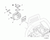 Echo CS-620P - Chainsaw, Ersatzteile Exhaust