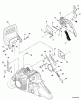 Echo CS-620P - Chainsaw, Ersatzteile Chain Brake