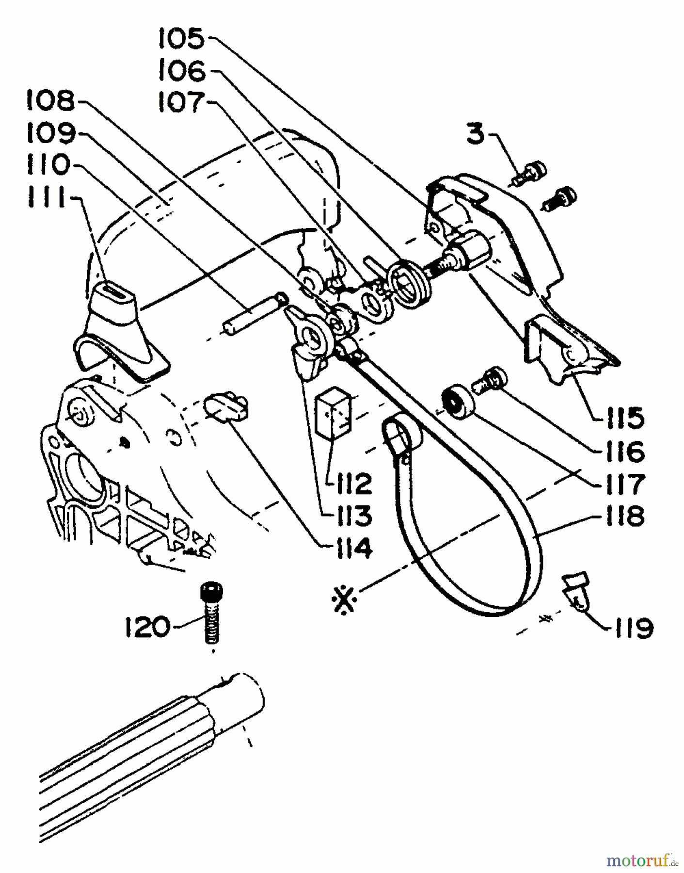  Echo Sägen, Kettensägen CS-650EVL - Echo Chainsaw Chain Brake