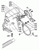 Echo CS-650EVL - Chainsaw Ersatzteile Chain Brake