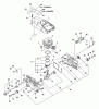 Echo CS-670 - Chainsaw, S/N: 03001001 - 03999999 Ersatzteile Engine, Crankcase, Cylinder Cover