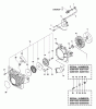 Echo CS-670 - Chainsaw, S/N: 03001001 - 03999999 Ersatzteile Ignition, Starter, Flywheel