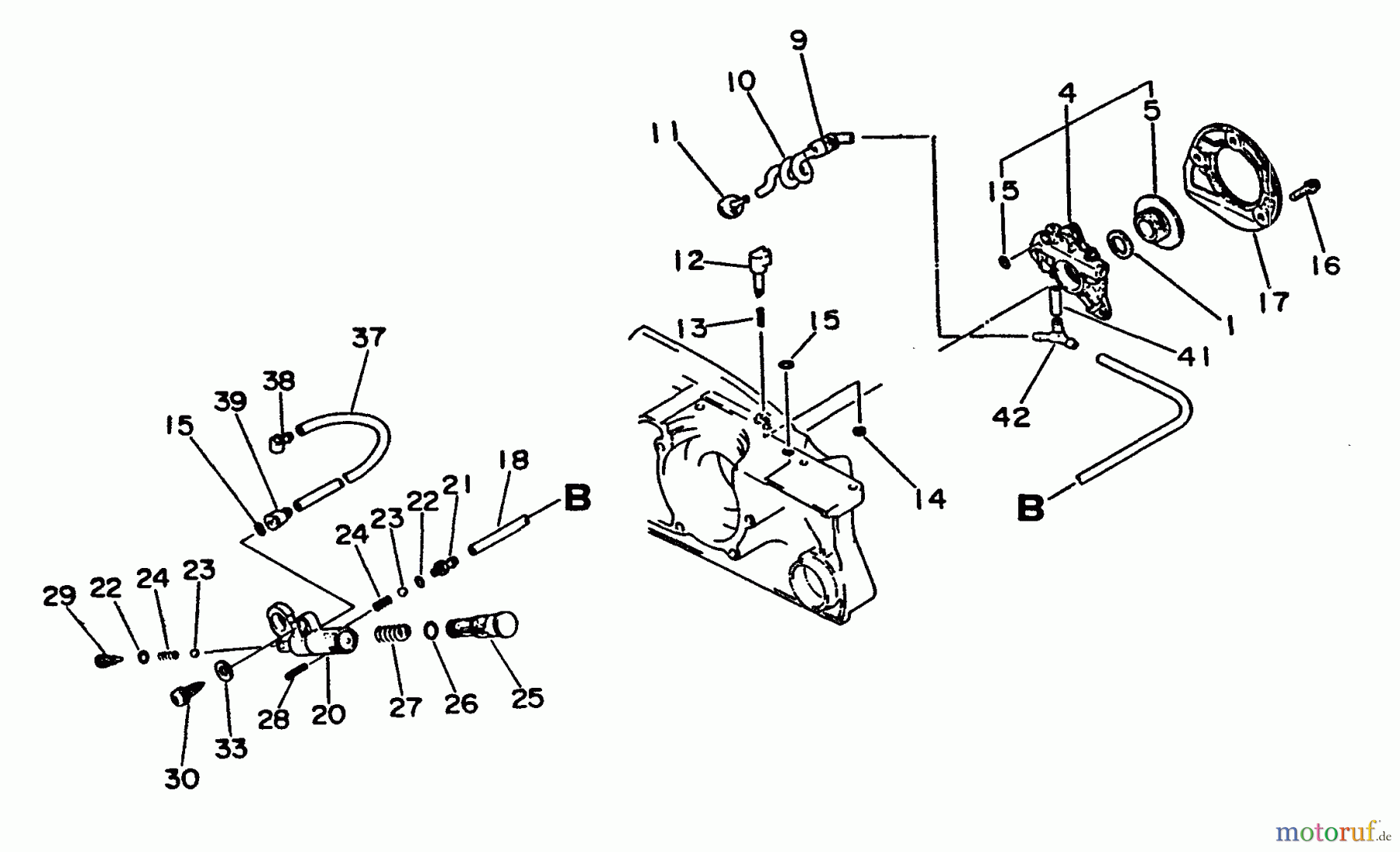Echo Sägen, Kettensägen CS-6700 - Echo Chainsaw Oiler System