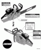 Echo CS-680 - Chainsaw, S/N: C03203001001 - C03203999999 Ersatzteile Labels