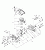 Echo CS-680 - Chainsaw, S/N: C03203001001 - C03203999999 Ersatzteile Engine, Crankcase, Cylinder Cover