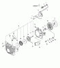 Echo CS-680 - Chainsaw, S/N: C03203001001 - C03203999999 Ersatzteile Ignition, Starter, Flywheel