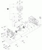 Echo CS-680S - Chainsaw, Ersatzteile Engine