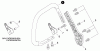 Echo CS-680S - Chainsaw, Ersatzteile Front Handle