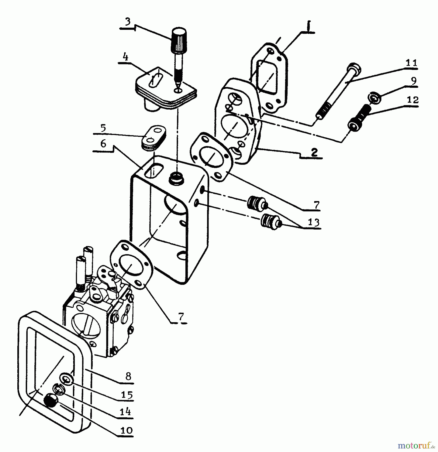  Echo Sägen, Kettensägen CS-601S - Echo Chainsaw Carburetor (1)