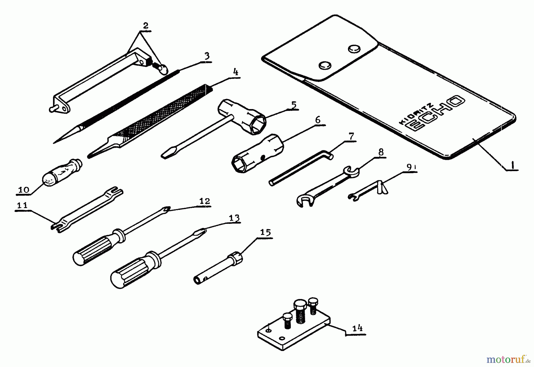  Echo Sägen, Kettensägen CS-601S - Echo Chainsaw Tool (Option)