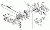 Echo CS-750EVL - Chainsaw Ersatzteile Clutch, Cutting Attch, Chain Brake