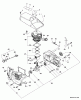 Echo CS-8000 - Chainsaw, S/N: C48003001001 - C48003999999 Ersatzteile Engine Cover, Engine, Crankcase