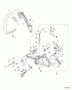 Echo CS-8000 - Chainsaw, S/N: C48003001001 - C48003999999 Ersatzteile Handles, Fuel System