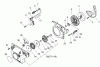 Echo CS-8002 - Chainsaw Ersatzteile Starter, Magneto