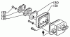 Echo CS-900EVL - Chainsaw, S/N: 06801 - 99999 Ersatzteile Exhaust, Spark Arrestor