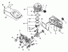 Echo CSG-6700 - Cut-Off Saw (Type 1E) Ersatzteile Engine, Crankcase, Cylinder, Piston