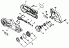 Echo CSG-680 - Chainsaw, Ersatzteile Clutch, Arm Cutter Cover