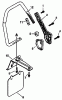 Echo CSG-680 - Chainsaw, Ersatzteile Handles