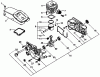 Echo CSG-680 - Chainsaw, Ersatzteile Piston, Crankcase