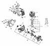 Echo PP-1200 - Pole Saw / Pruner (Type 1) Ersatzteile Crankcase, Engine, Fan Case