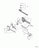 Echo PPF-210 - Pole Saw / Pruner, S/N: E08112001001 - E08112999999 Ersatzteile Control Handle, Throttle Cable, Ignition Switch