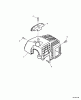 Echo PPF-210 - Pole Saw / Pruner, S/N: E08112001001 - E08112999999 Ersatzteile Cylinder Cover