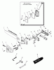 Echo PPF-2110 - Pole Saw / Pruner, S/N: 501890 - 999999 (Type 1E) Ersatzteile Gearcase, Guide Bar, Saw Chain, Oiler, Tools