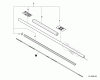 Echo PPF-225 - Pole Saw / Pruner, S/N: S63212001001 - S63212999999 Ersatzteile Main Pipe Assembly, Driveshaft