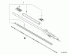 Echo PPF-280 - Pole Saw / Pruner, S/N: E09511001001 - E09511999999 Ersatzteile Main Pipe Assembly, Driveshaft