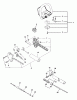 Echo PPSR-2433 - Pole Saw / Pruner, S/N: 504000 - 999999 (Type 1E) Ersatzteile Driveshaft, Handles, Ignition Switch, Throttle