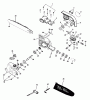 Echo PPSR-2433 - Pole Saw / Pruner, S/N: 504000 - 999999 (Type 1E) Ersatzteile Gearcase, Guide Bar, Chain, Auto Oiler, Tools