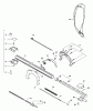 Echo PPT-2100 - Pole Saw / Pruner (Type 1E) Ersatzteile Handle, Ignition Switch, Throttle Cable, Driveshaft  S/N: 503550 - 999999