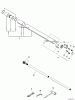 Echo PPT-2100 - Pole Saw / Pruner (Type 1E) Ersatzteile Upper Pipe, Upper Driveshaft, Tools