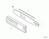 Echo PPF-225 - Pole Saw / Pruner, S/N: S63212001001 - S63212999999 Ersatzteile Guide Bar, Saw Chain, Cover