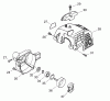 Echo PPT-2400 - Pole Saw / Pruner (Type 1E), S/N: E14536001001 - E14536999999 Ersatzteile Fan Case, Engine Cover