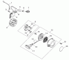 Echo PPT-2400 - Pole Saw / Pruner (Type 1E), S/N: E14536001001 - E14536999999 Ersatzteile Flywheel, Ignition, Starter