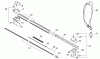 Echo PPT-2400 - Pole Saw / Pruner (Type 1E), S/N: E14536001001 - E14536999999 Ersatzteile Main Pipe, Harness