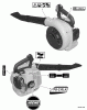 Echo PB-230LN - Hand Held Blower, S/N: P09212001001 - P09212999999 Ersatzteile Labels