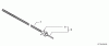 Echo PPT-260 - Pole Saw / Pruner, S/N: 05001001-05999999 Ersatzteile Driveshaft, Connector  S/N: 05001001 - 05007796
